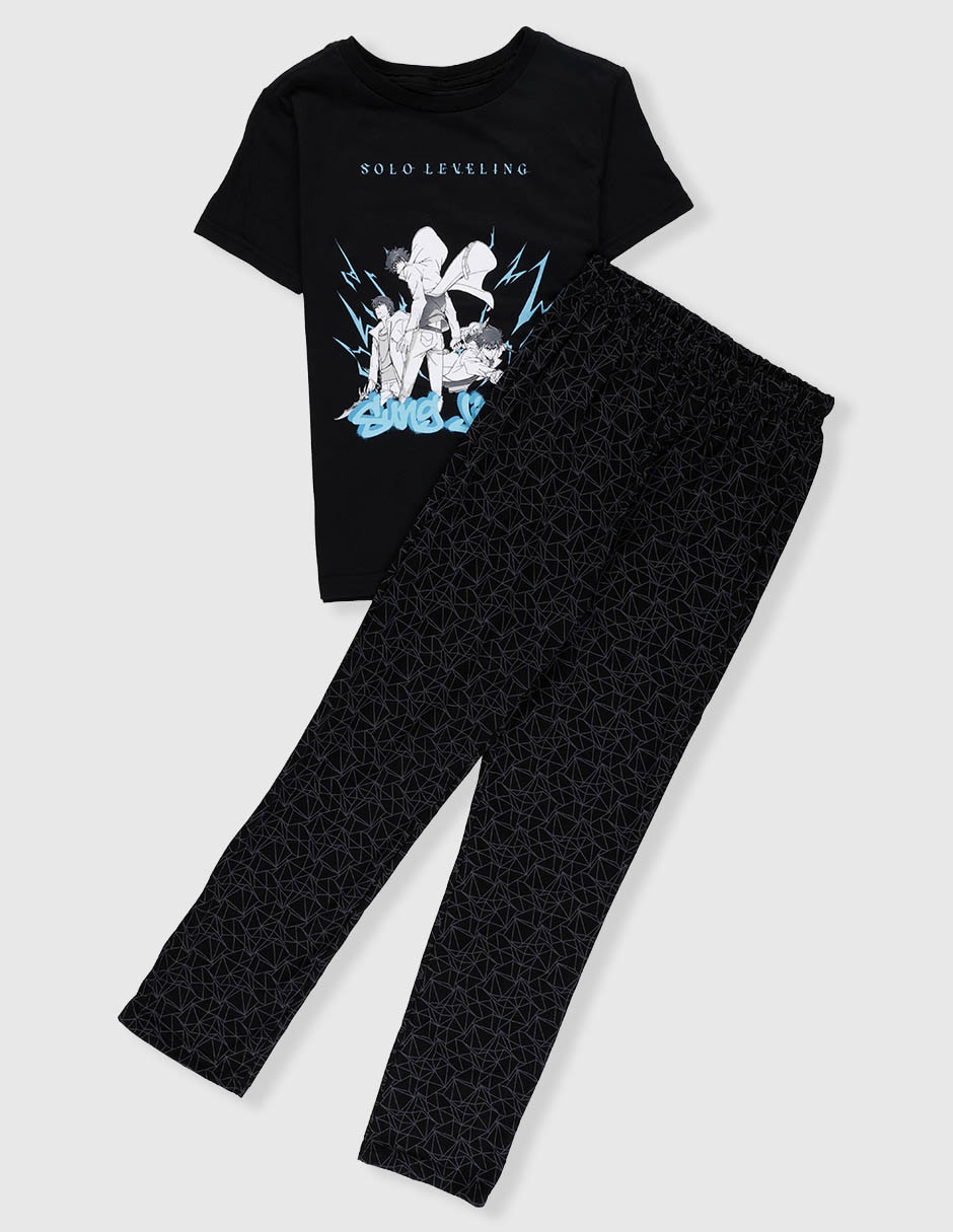 Conjunto pijama Crunchyroll Solo Leveling para niño