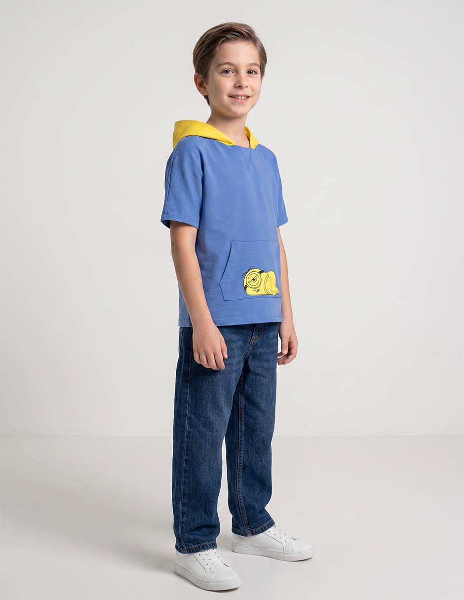 Sudadera minions para niño