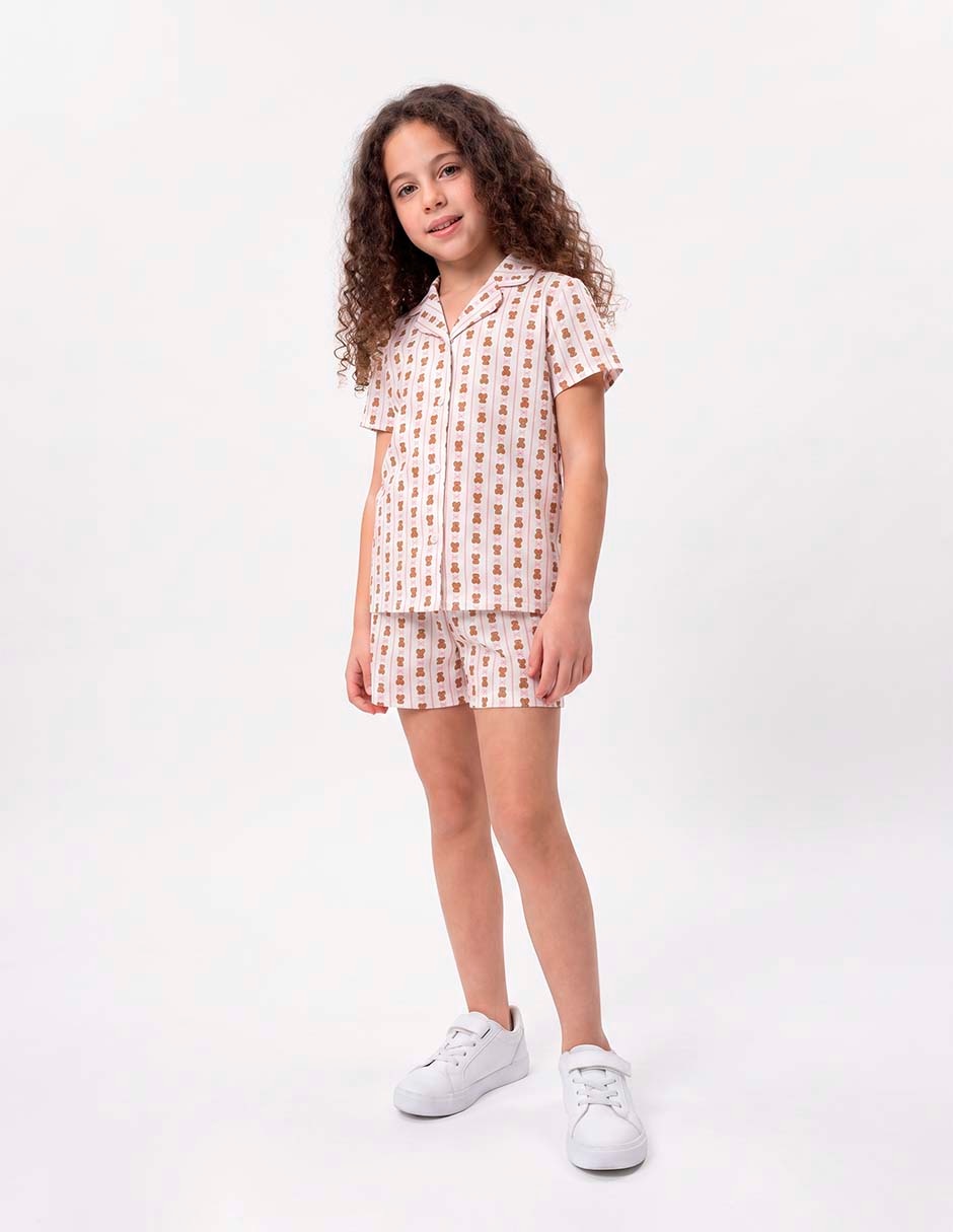 Conjunto pijama para niña 5