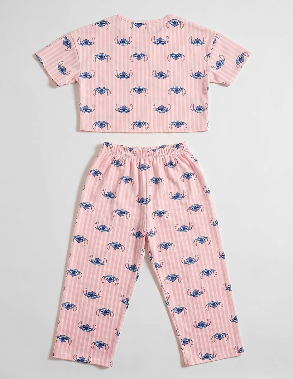 Conjunto pijama Stitch para niña 5