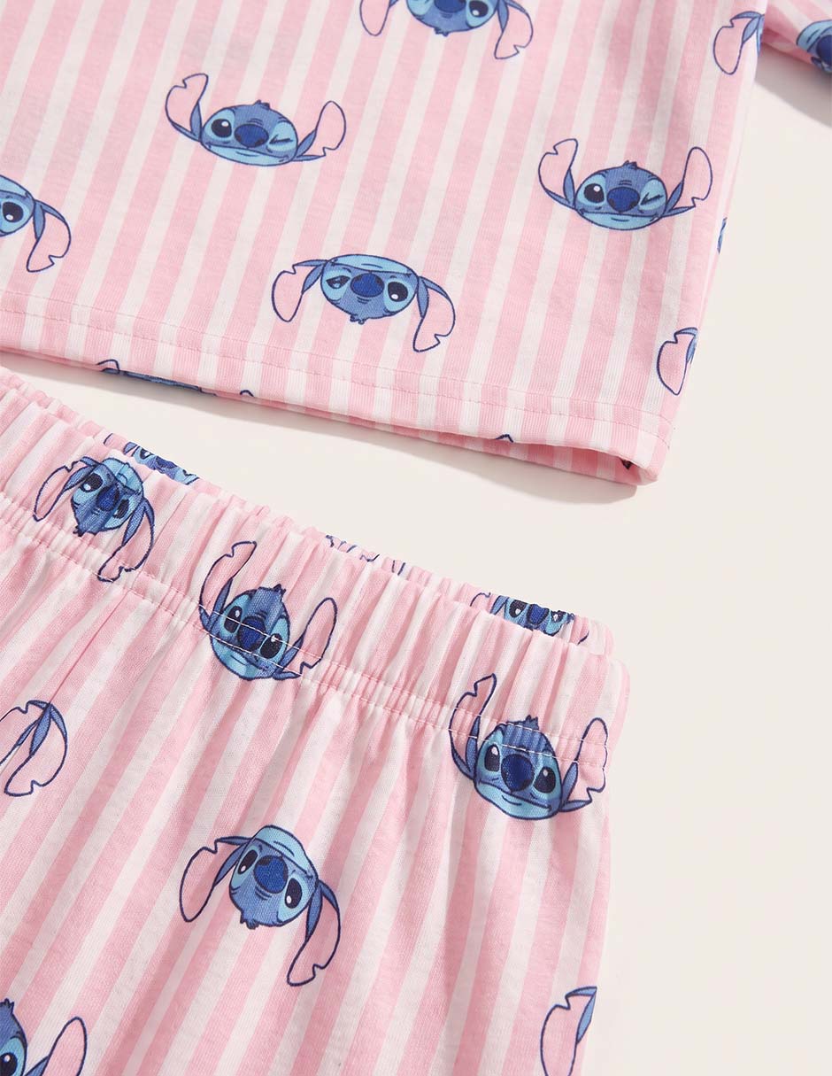 Conjunto pijama Stitch para niña 3