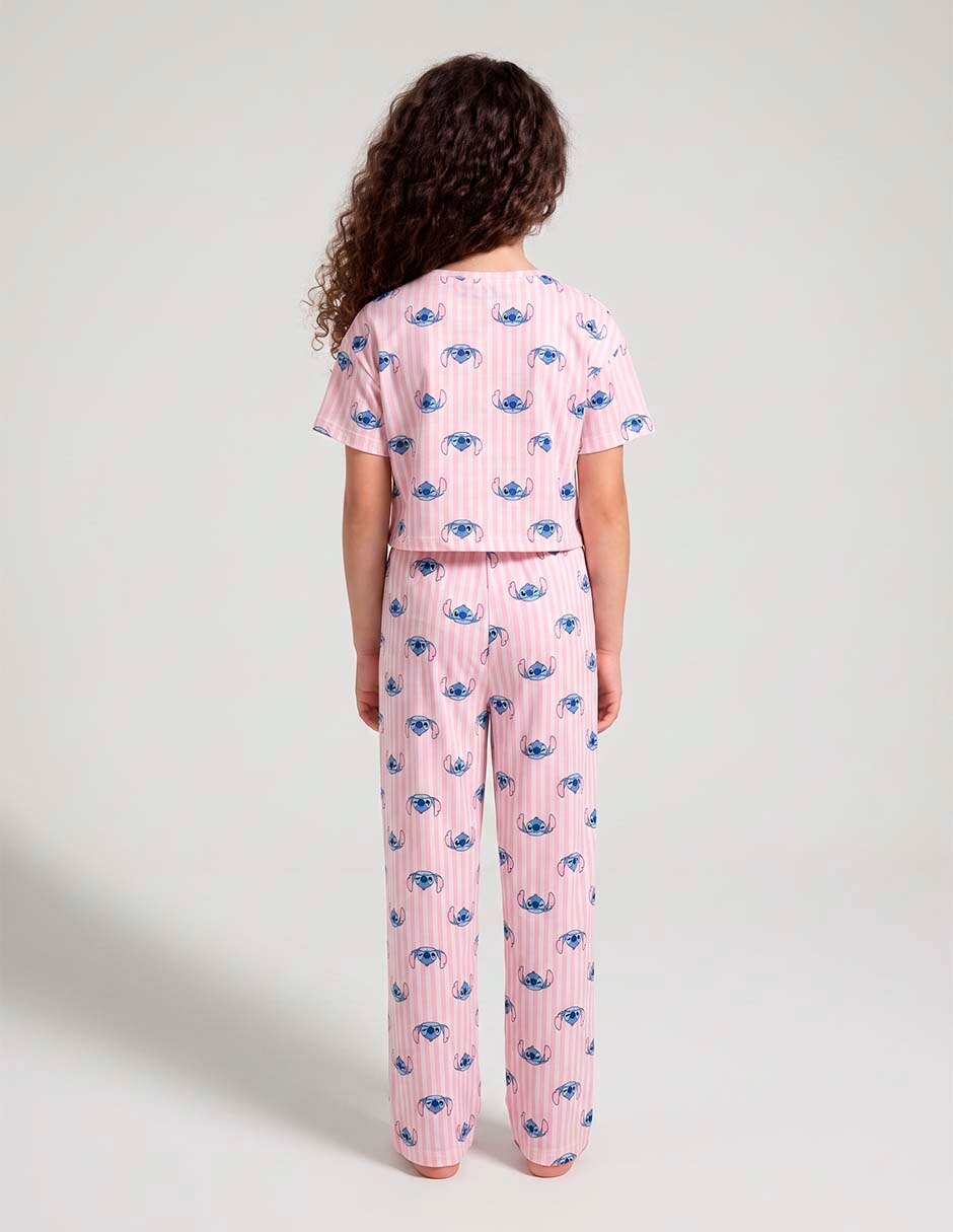 Conjunto pijama Stitch para niña 6