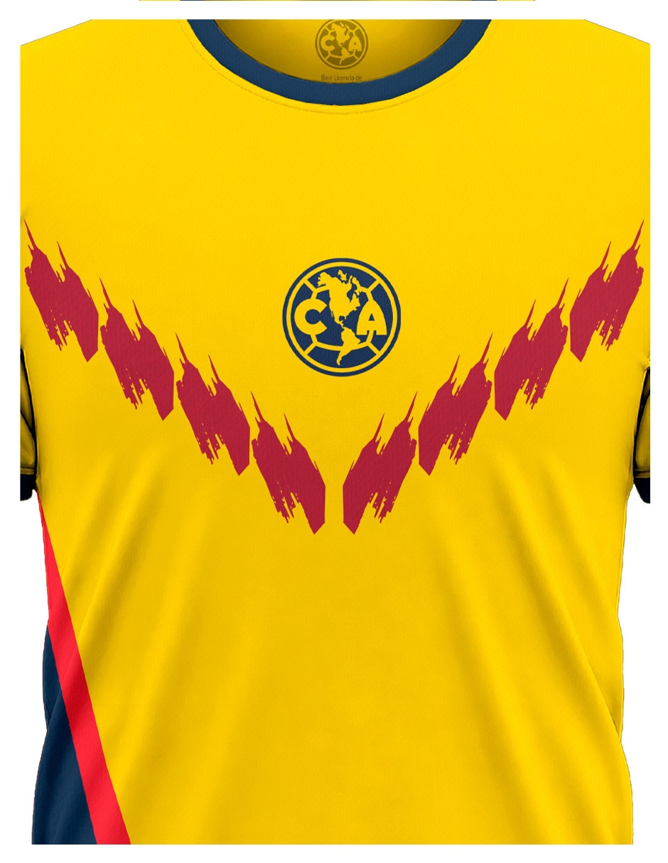 Playera deportiva para fútbol America Club América de niño