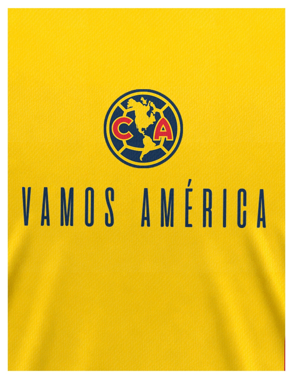 Playera deportiva para fútbol America Club América de niño
