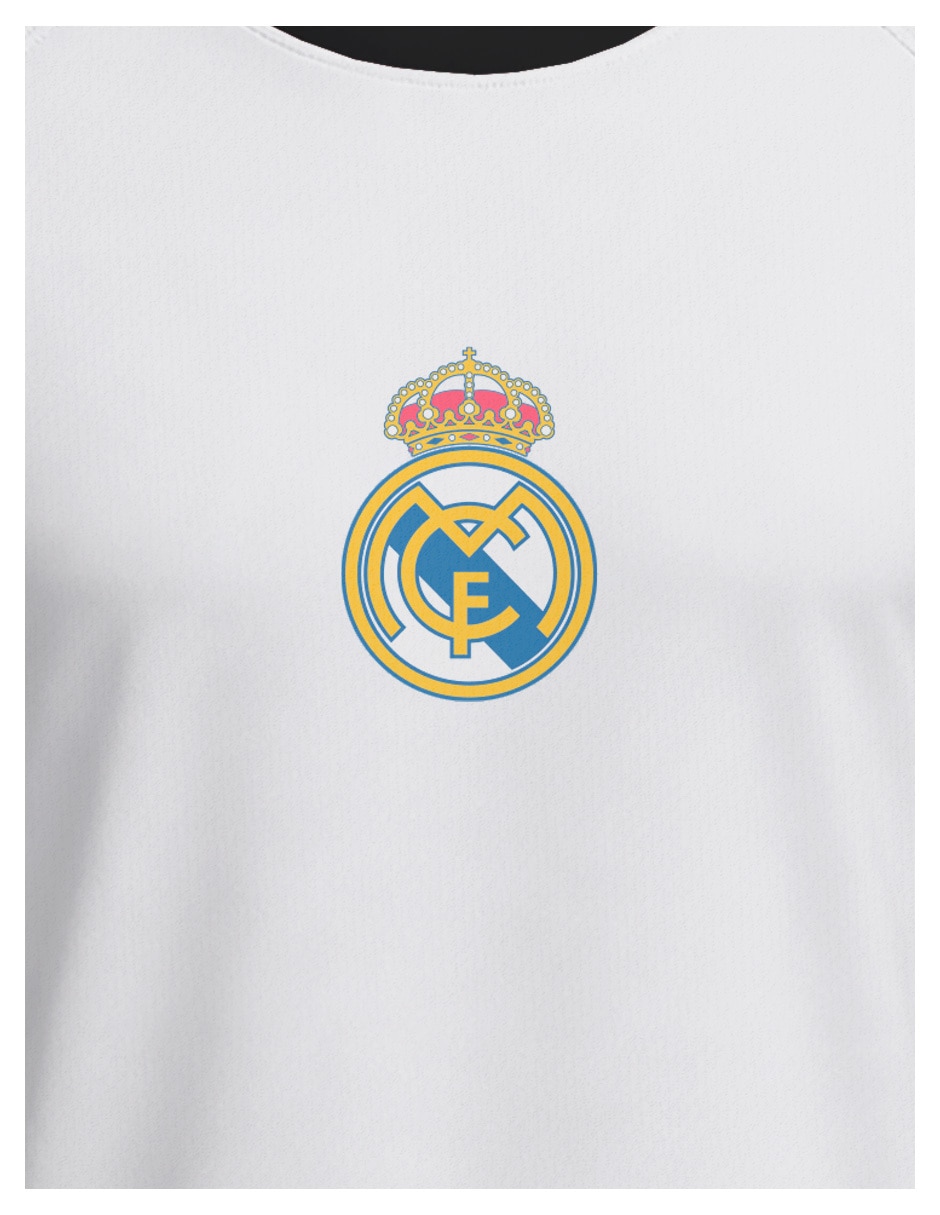 Playera deportiva para fútbol Real Madrid Real Madrid Club de Fútbol de niño