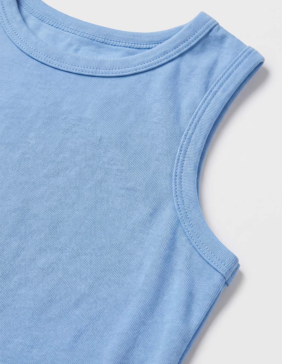 Set camiseta cuello redondo para niño 10