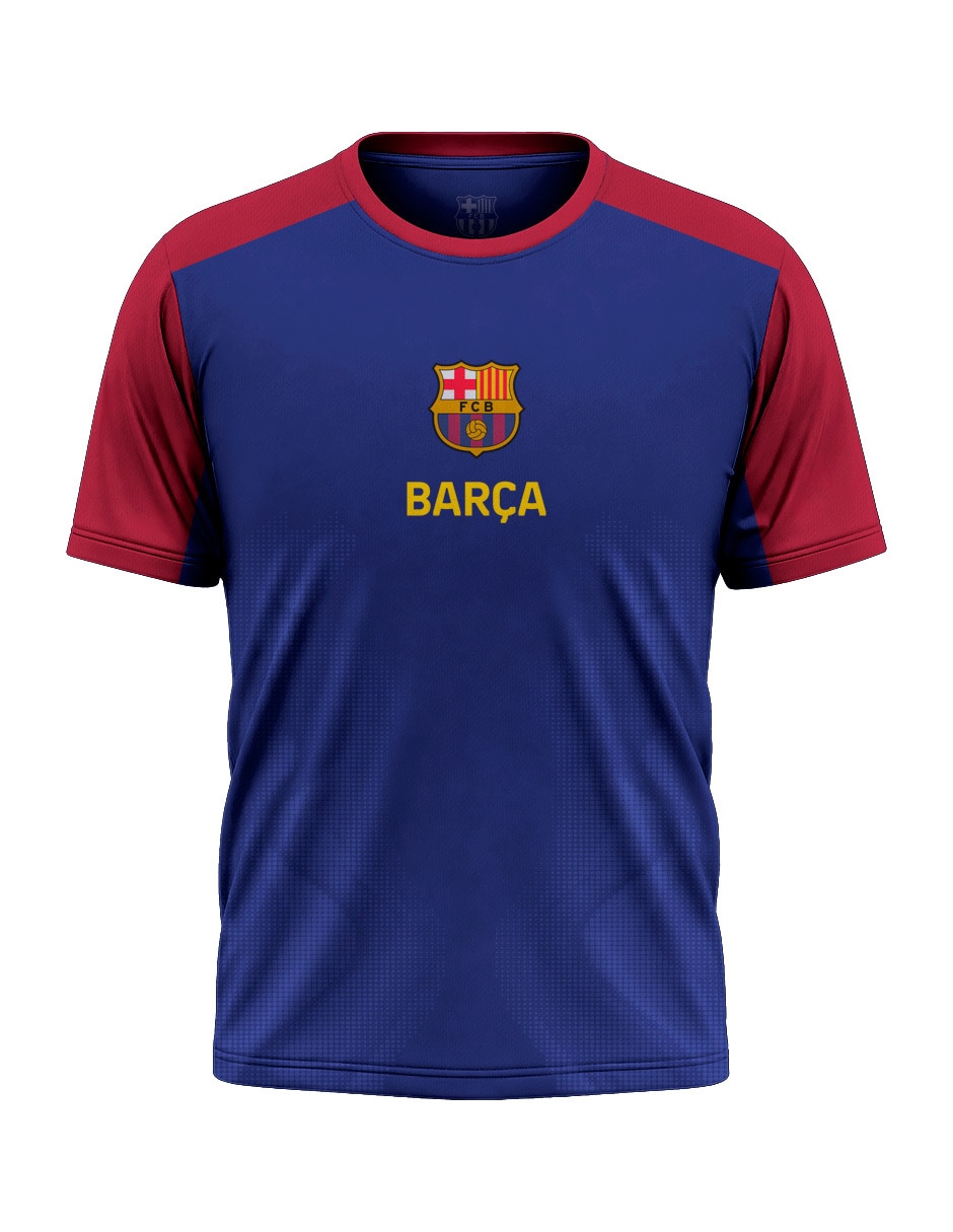 Playera deportiva para fútbol Fútbol Club Barcelona de niño