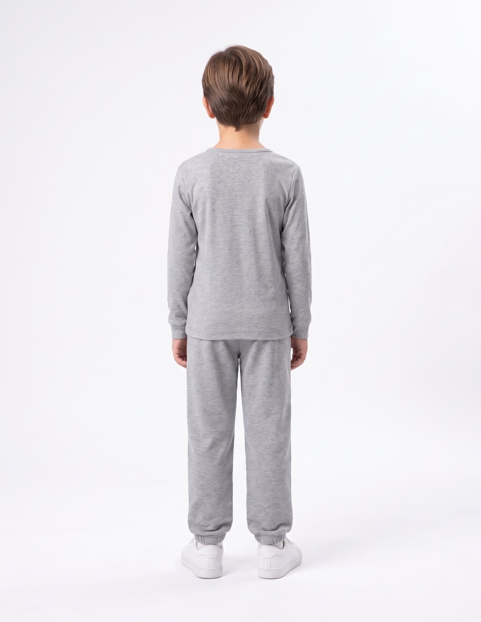 Playera manga larga para niño 5