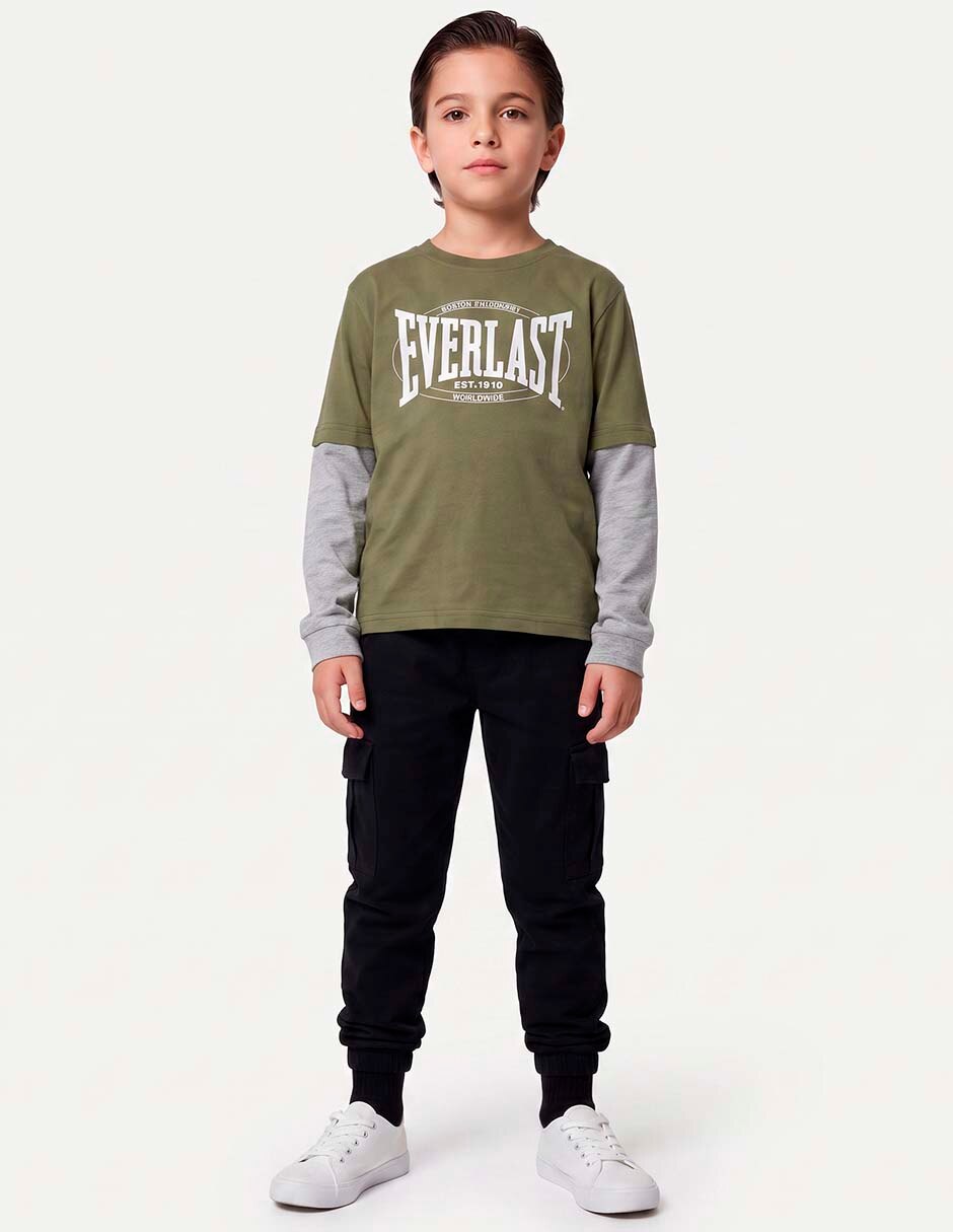 Playera deportiva para entrenamiento de niño 4
