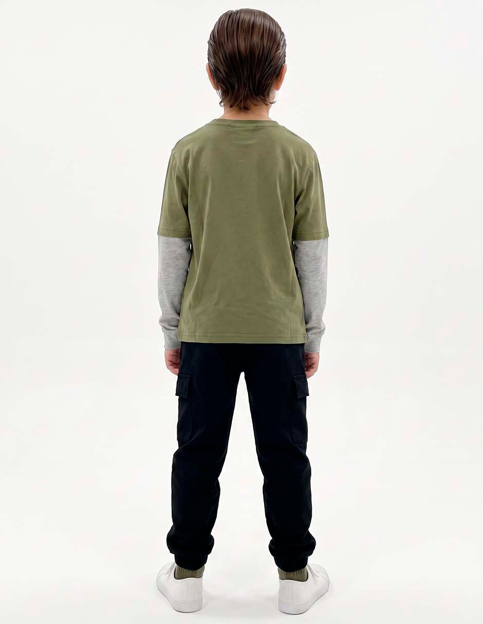 Playera deportiva para entrenamiento de niño 5
