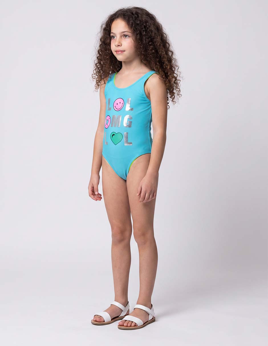 Traje de Baño completo para niña Traje de Baño completo para niña