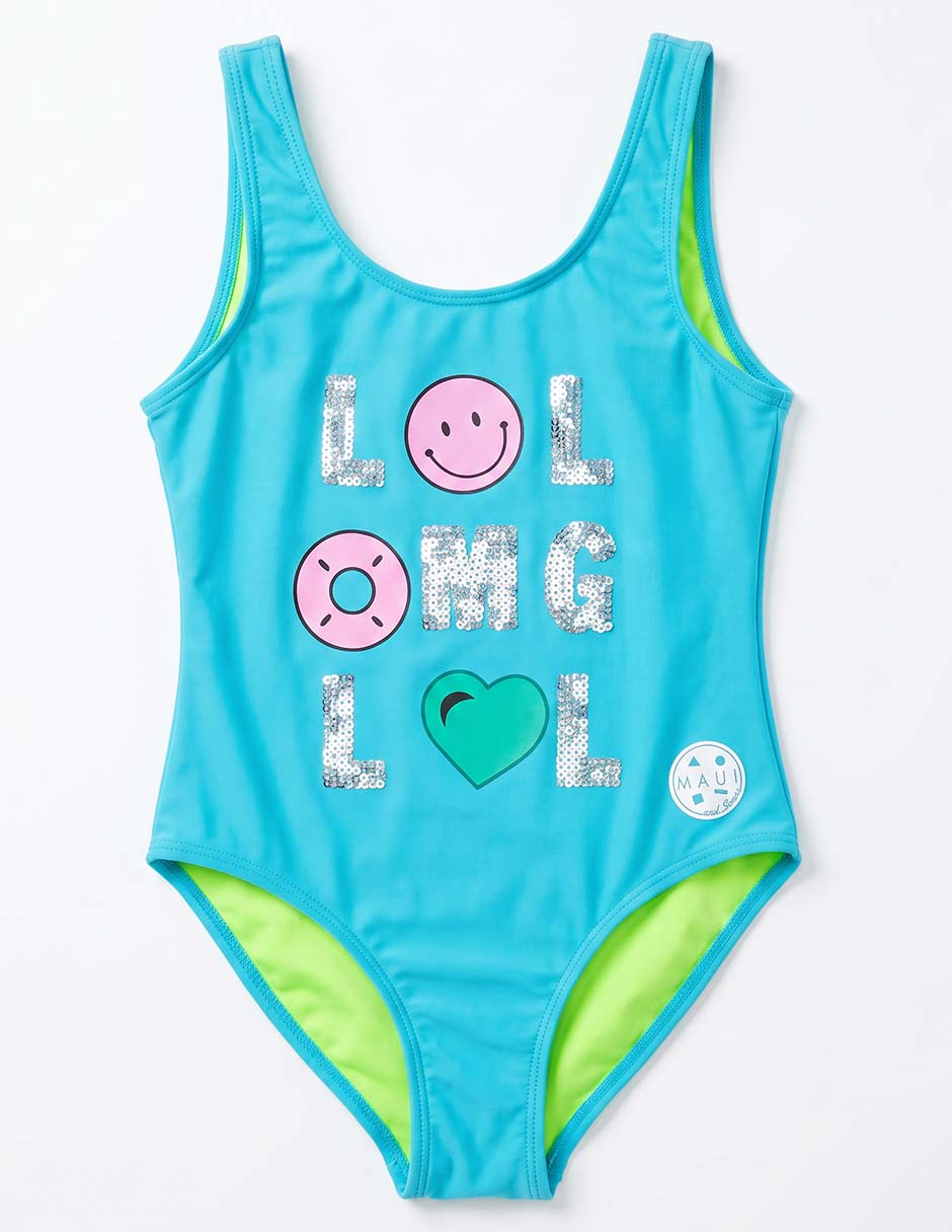 Traje de Baño completo para niña 2