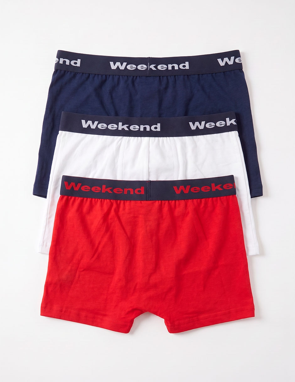 Set boxer de algodón para hombre 2