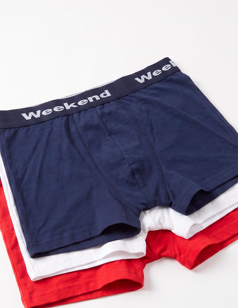 Set boxer de algodón para hombre 4