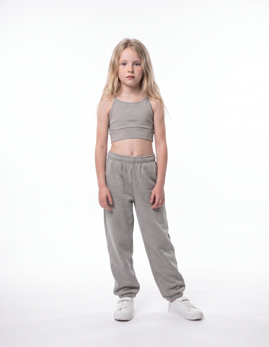 Top corpiño deportivo para niña