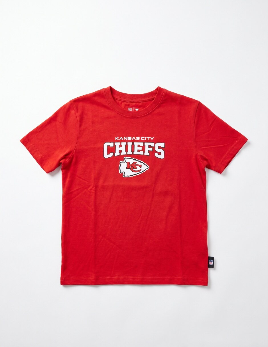 Playera deportiva casual Kansas City Chiefs de niño 3