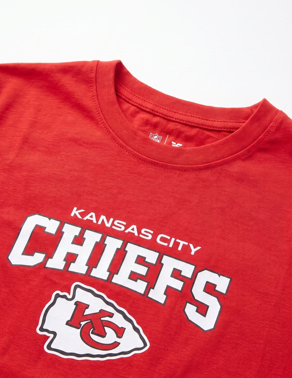 Playera deportiva casual Kansas City Chiefs de niño 6